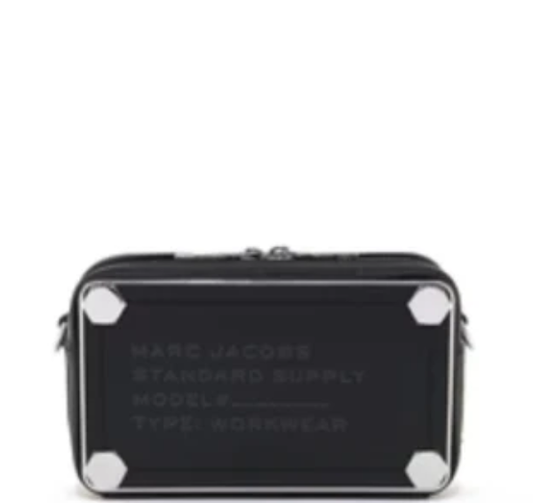 Marc Jacobs Box Bag Chain Crossbody Bag - Black