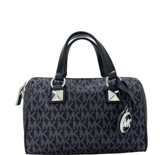 Michael Kors Grayson Small Duffle Crossbody - Black