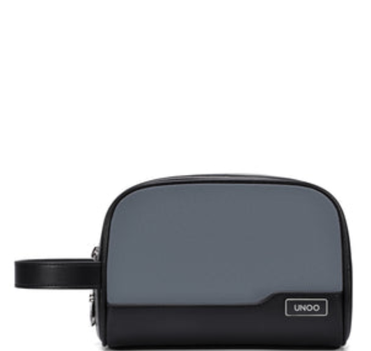 UNOO Urban Travel Clutch Bag - Gray/Black