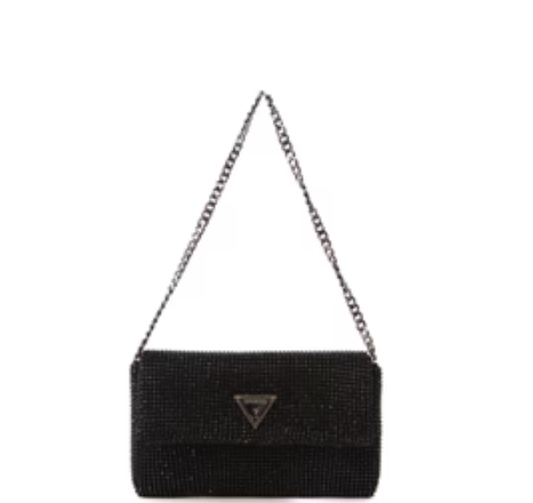 Guess Zalina Mini Shoulder Bag - Black