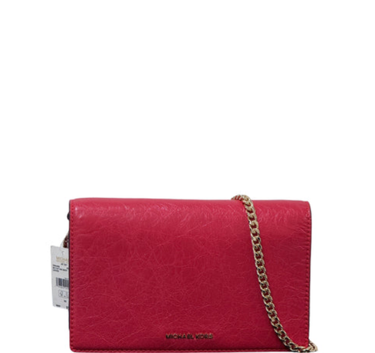 Michael Kors Medium Flap Crossbody Chain - Burnt Sienna