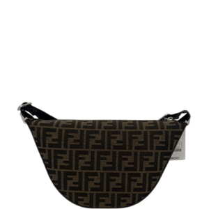 Fendi Jacquard Crossbody Brown - Pristine Condition - www.unoo.com