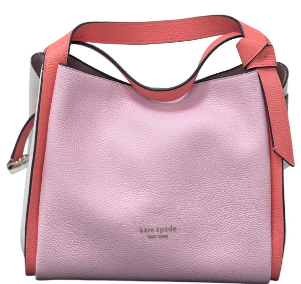 Kate Spade Knott Colorblocked Large Shoulder Bag- Kraft Paper/ Multi