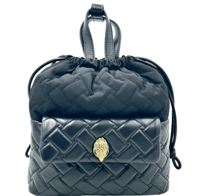 Kurt Geiger Kensington String Backpack-Black - www.unoo.com