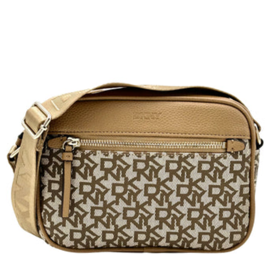 DKNY Zoie Camera Crossbody Bag-Tan