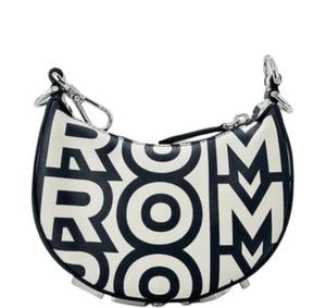 Fendi X Marc Jacobs Nano Fendigraphy Charm Bag - White/Black - www.unoo.com