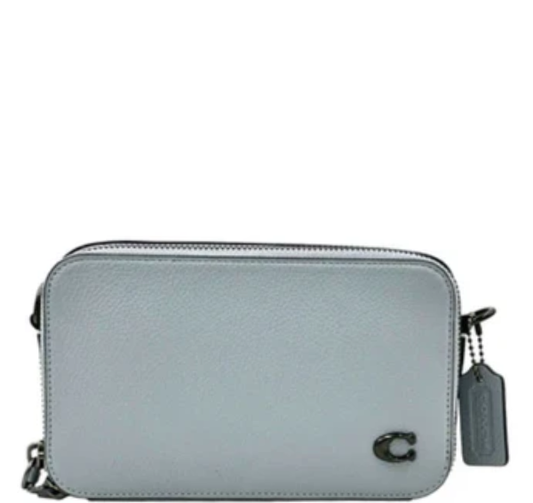 Coach Charter Slim Crossbody Bag- Grey Blue