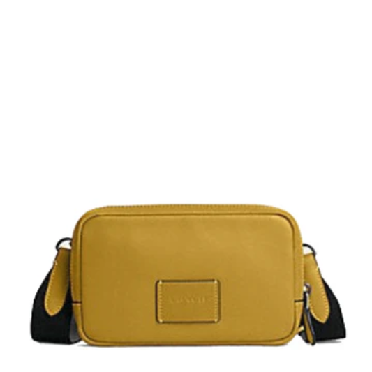 Coach Carrier Phone Crossbody-Mustard