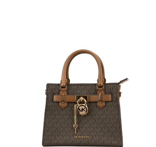 Michael Kors Hamilton Satchel Small Crossbody Bag - Brown