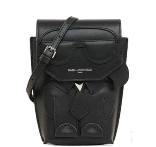 Karl Lagerfeld Ikons Crossbody Bag - Black