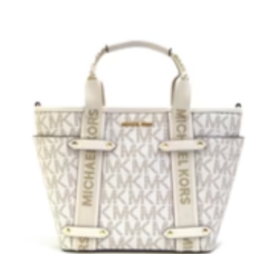 Michael Kors Maeve Small Open Tote - Vanilla Multi