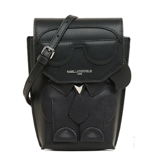 Karl Lagerfeld Ikons Crossbody Bag - Black