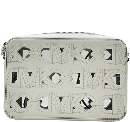 Michael Kors Jet Set Large East-West Crossbody Bag - Optic White