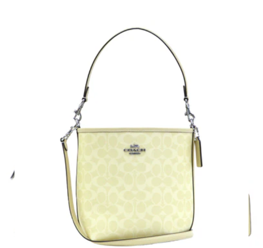 Coach City Bucket Bag In Signature Canvas - Hay