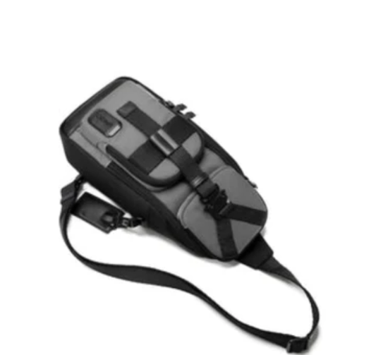 UNOO Austin Crossbody Sling - Black/Gray