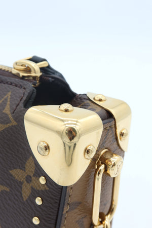 Louis Vuitton Slim Trunk Monogram Canvas Shoulder Crossbody Bag - www.unoo.com