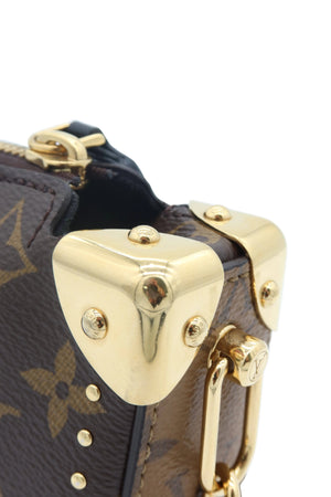 Louis Vuitton Slim Trunk Monogram Canvas Shoulder Crossbody Bag - www.unoo.com