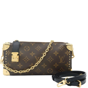 Louis Vuitton Slim Trunk Monogram Canvas Shoulder Crossbody Bag - www.unoo.com