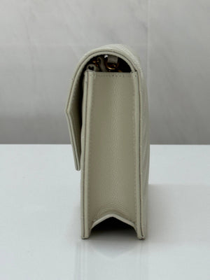 Saint Laurent YSL Cassandre Matelasse Large Flap Wallet - www.unoo.com