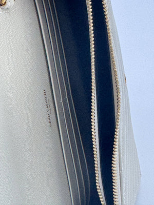 Saint Laurent YSL Cassandre Matelasse Large Flap Wallet - www.unoo.com