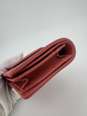 Gucci Blondie Card Case Wallet Round Interlocking G - PRE OWNED - www.unoo.com