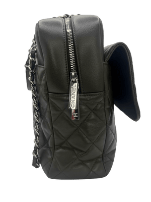 Chanel Quilted CC Lambskin Leather Bowler Shoulder Bag - www.unoo.com