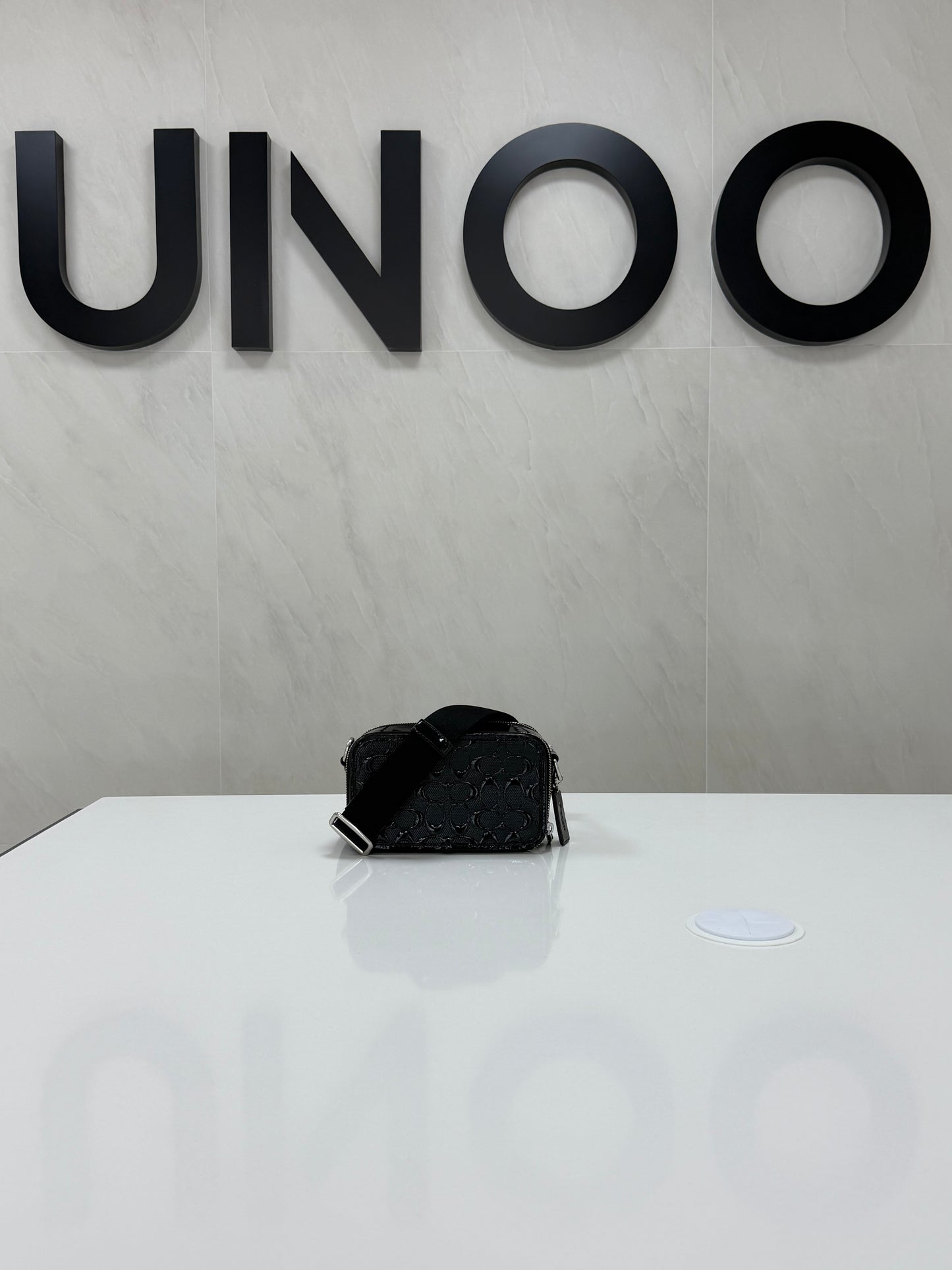 Coach Wyatt Crossbody In Signature Leather- Black