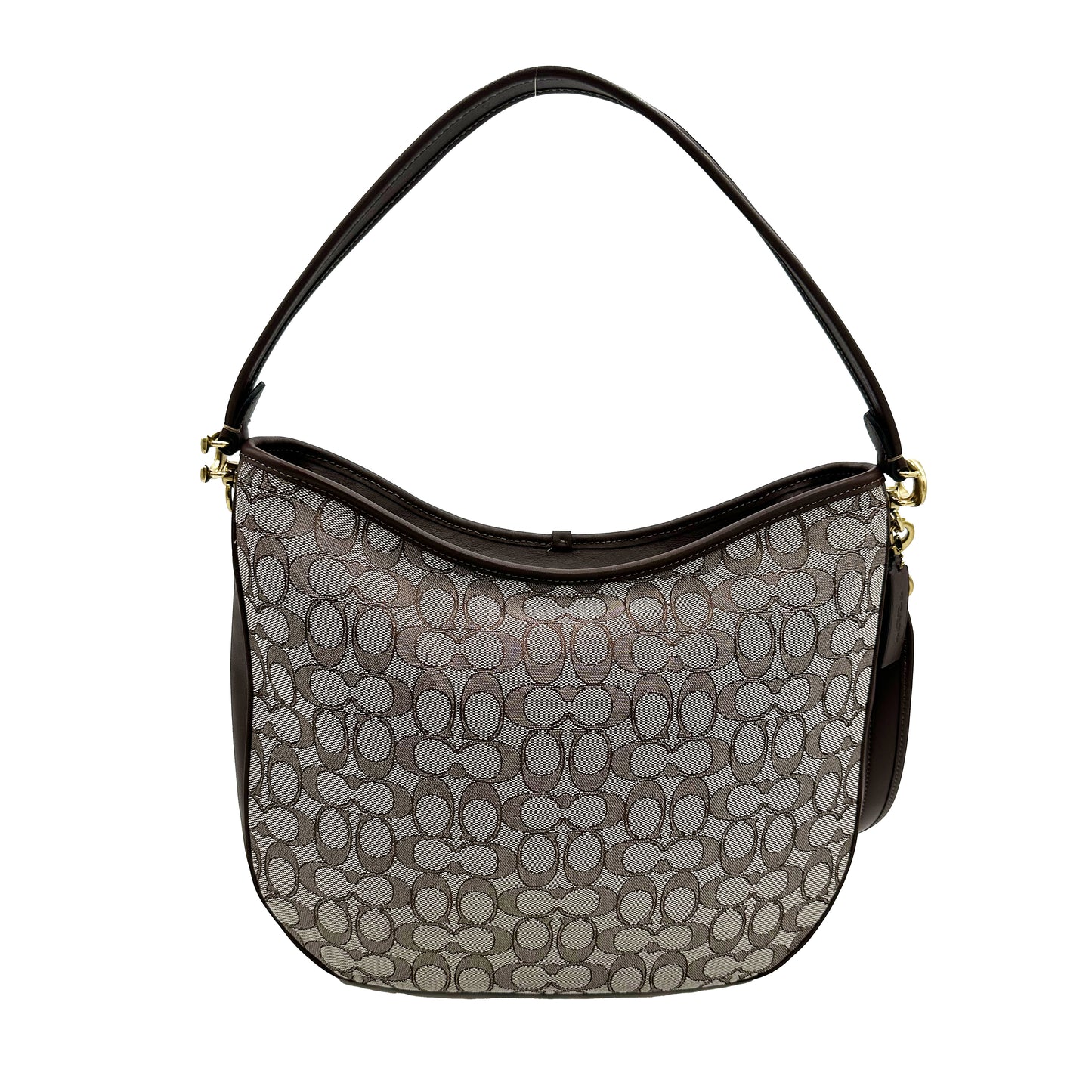 Coach Women's Soft Tabby Hobo in Signature Jacquard in Oak Maple