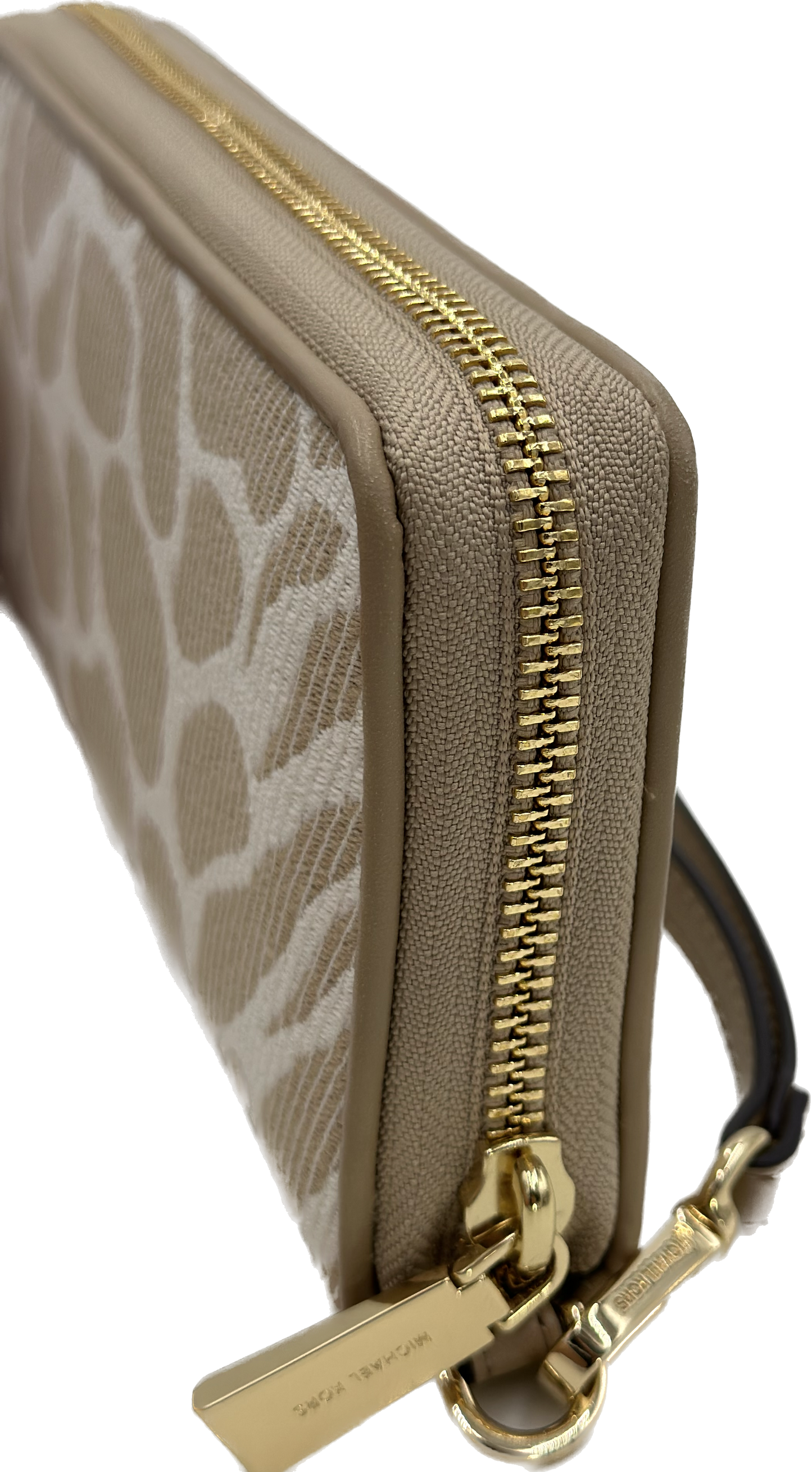 Michael Kors Women's Jet Set Travel Continental Jacquard Animal Print Wallet