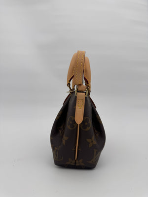 Louis Vuitton Nano Turenne Monogram Canvas Crossbody Bag Rare Mini Top Handle - Pre Loved - www.unoo.com