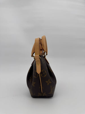 Louis Vuitton Nano Turenne Monogram Canvas Crossbody Bag Rare Mini Top Handle - Pre Loved - www.unoo.com