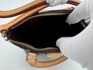 Louis Vuitton Nano Turenne Monogram Canvas Crossbody Bag Rare Mini Top Handle - Pre Loved - www.unoo.com