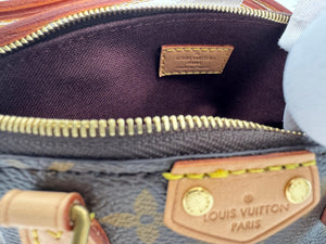 Louis Vuitton Nano Turenne Monogram Canvas Crossbody Bag Rare Mini Top Handle - Pre Loved - www.unoo.com