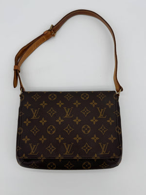 Louis Vuitton Musette Tango Monogram Canvas Shoulder Bag - www.unoo.com