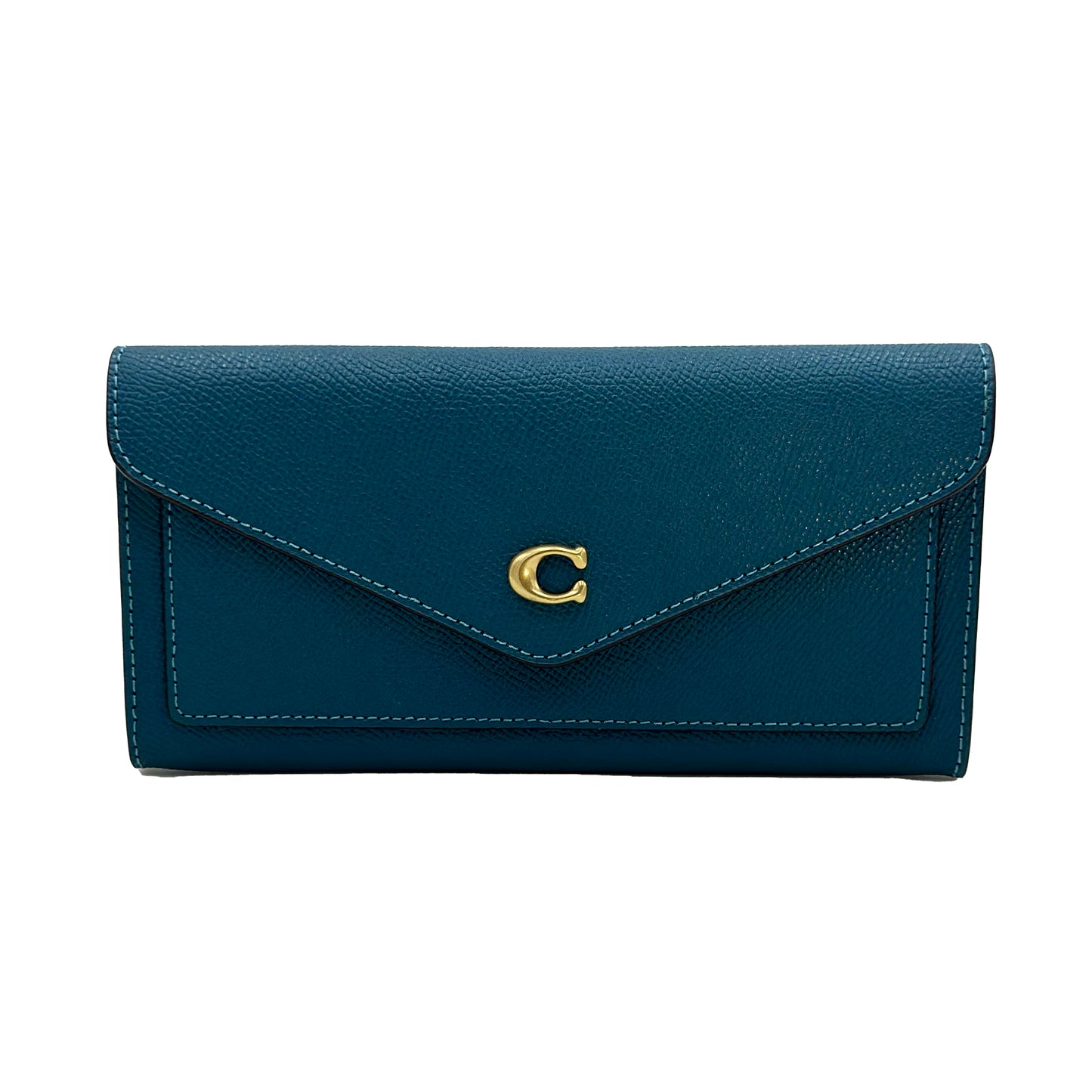 Coach Women's Wyn Soft Wallet in Deep Turquoise
