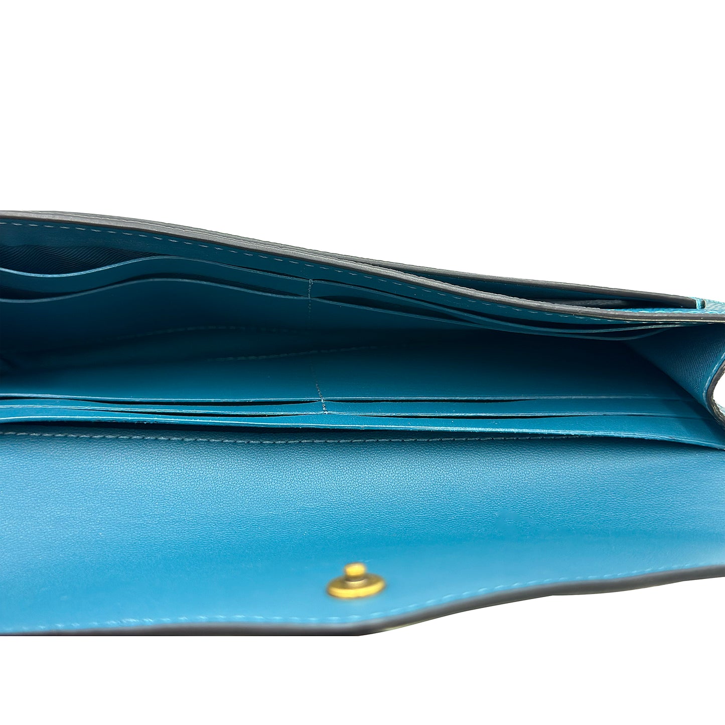 Coach Women's Wyn Soft Wallet in Deep Turquoise