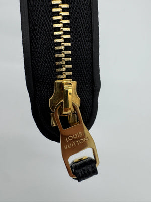 Louis Vuitton Zippy Coin Purse Black Monogram Empreinte Leather Wallet - www.unoo.com