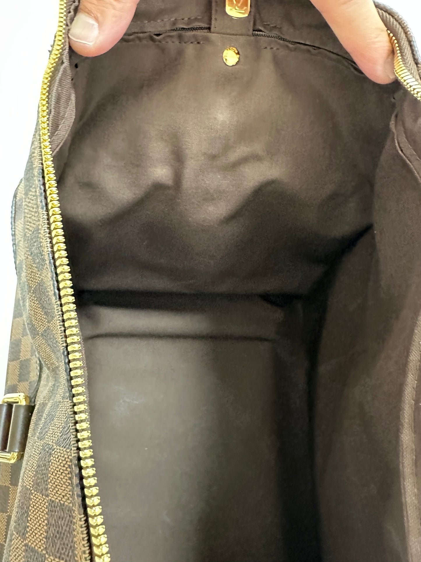 Louis Vuitton Eole 50 Damier Ebene Rolling Duffle with Hidden Handle - Pre Loved