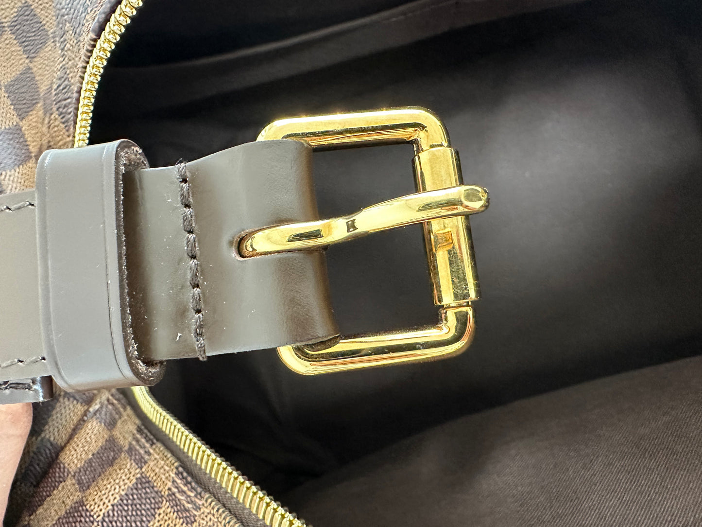 Louis Vuitton Eole 50 Damier Ebene Rolling Duffle with Hidden Handle - Pre Loved