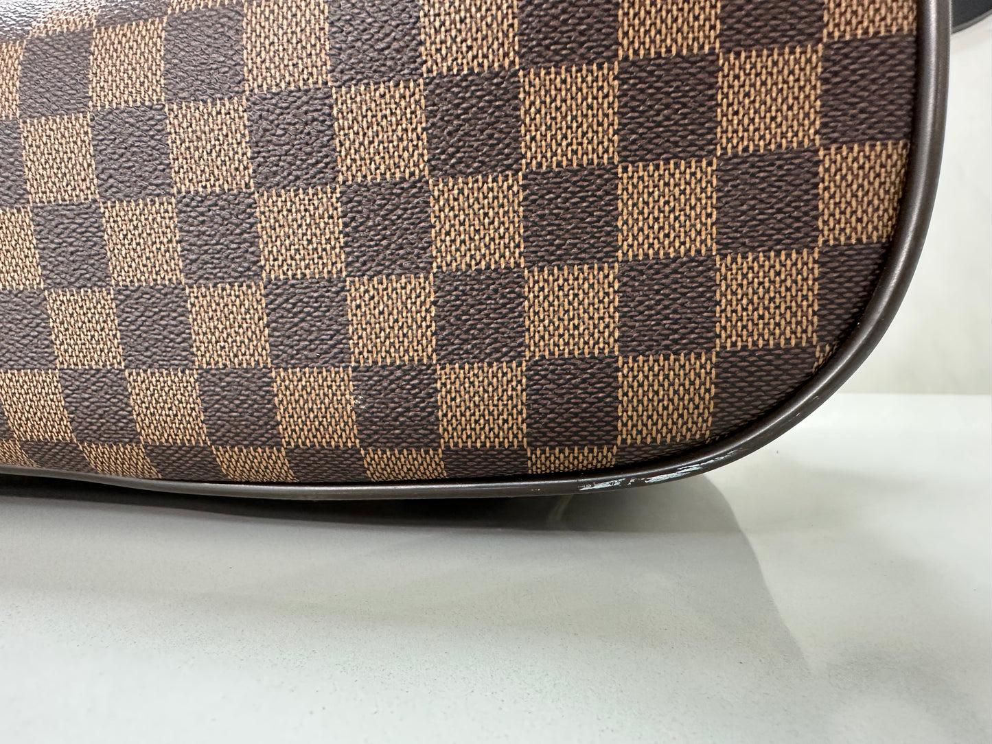 Louis Vuitton Eole 50 Damier Ebene Rolling Duffle with Hidden Handle - Pre Loved