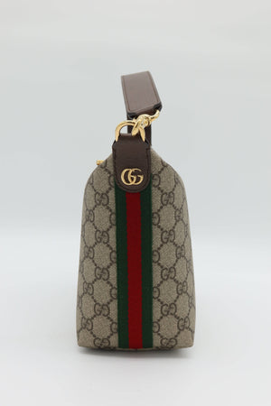 Gucci Ophidia Super Mini GG Supreme Shoulder Bag Brown - www.unoo.com
