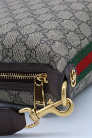 Gucci Ophidia Super Mini GG Supreme Shoulder Bag Brown - www.unoo.com