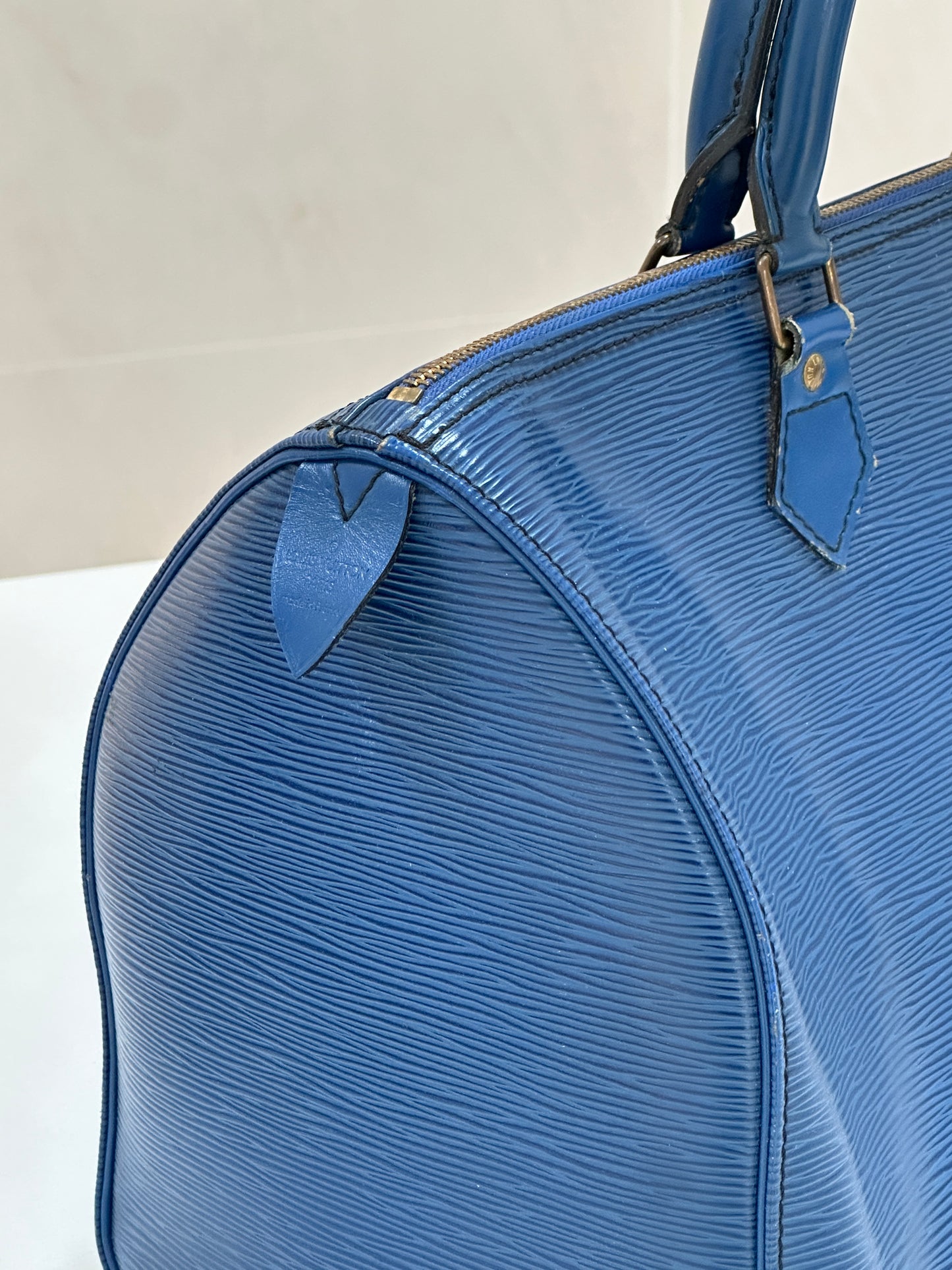 Louis Vuitton Toledo Blue Epi Leather Speedy - PRE OWNED