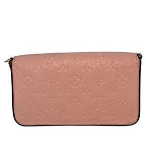 Louis Vuitton Empreinte Pochette Felicie Chain Wallet – Rose Pink – additional photo 1