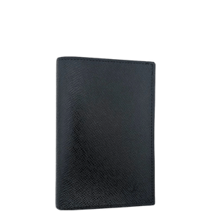 Louis Vuitton Black Taiga Leather Passport Holder - PRE OWNED - www.unoo.com
