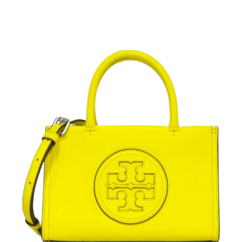 Tory Burch Mini Ella Bio Tote - Limoncello – www.unoo.com Tory Burch Mini Ella Bio Tote - Limoncello – www.unoo.com