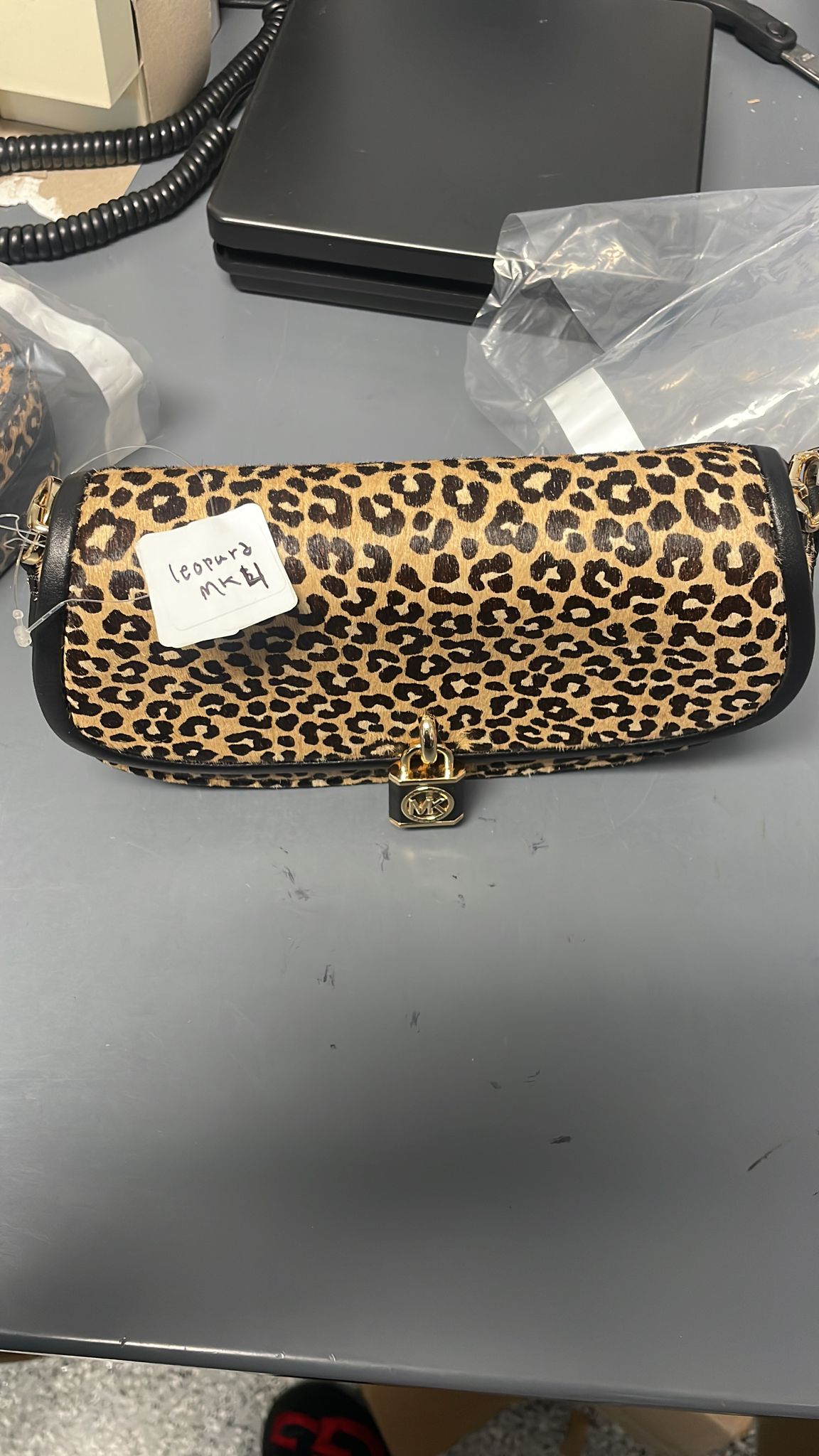 Michael Kors Crossbody- Leopard Print