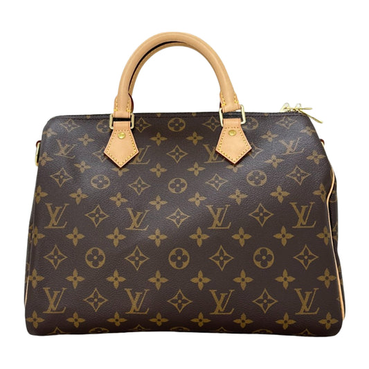Louis Vuitton Monogram Speedy Handbag Brown - Brandnew