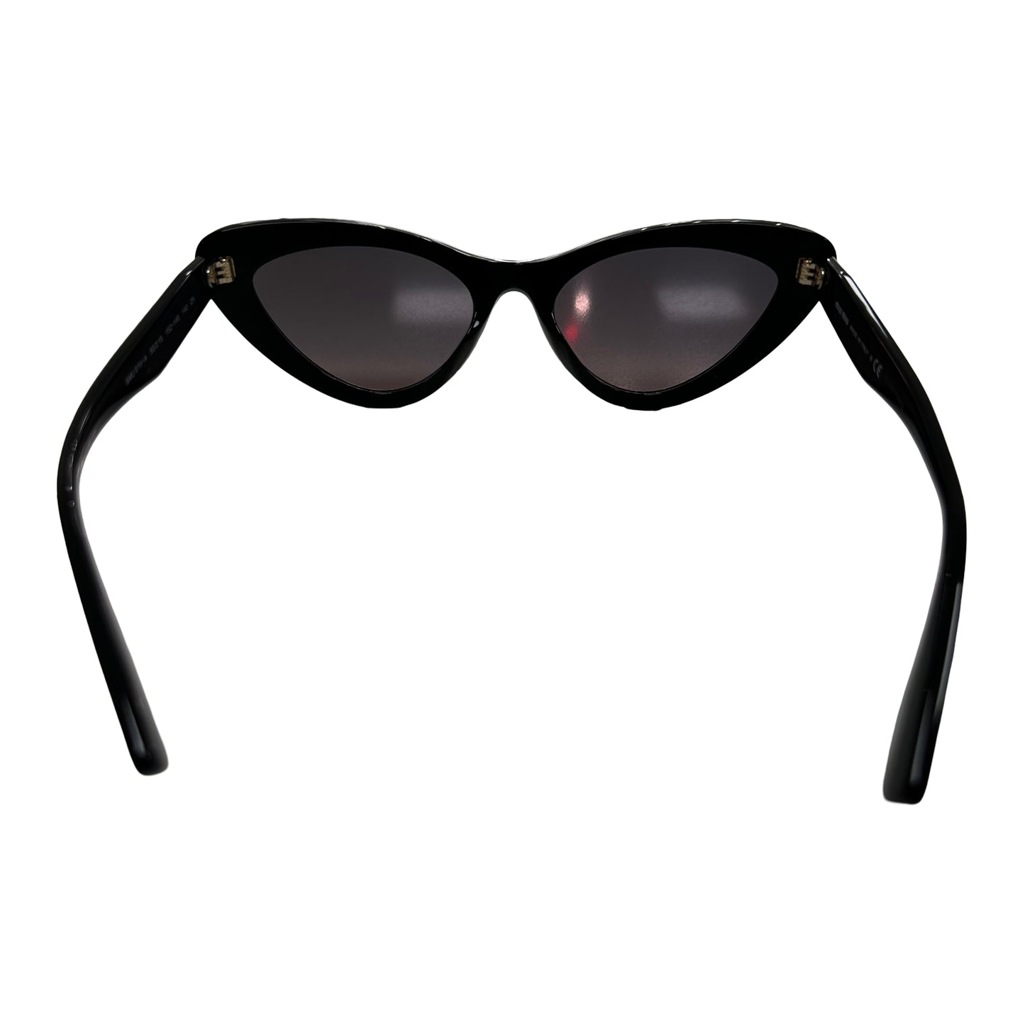 Miu Miu MU 01VS 152146 Black Butterfly Sunglasses - Pre Owned