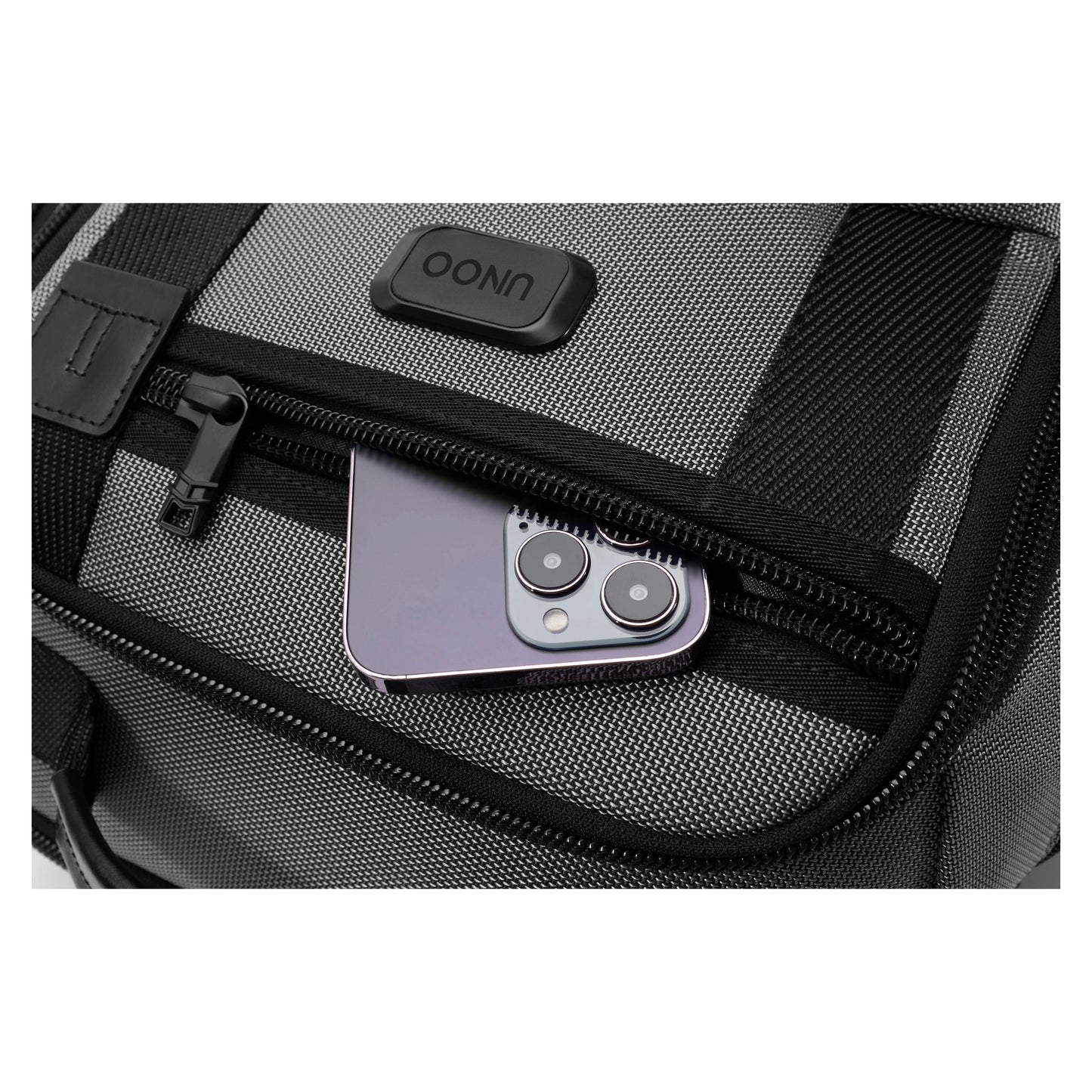 UNOO Seattle Navigation Backpack - Gray/Black